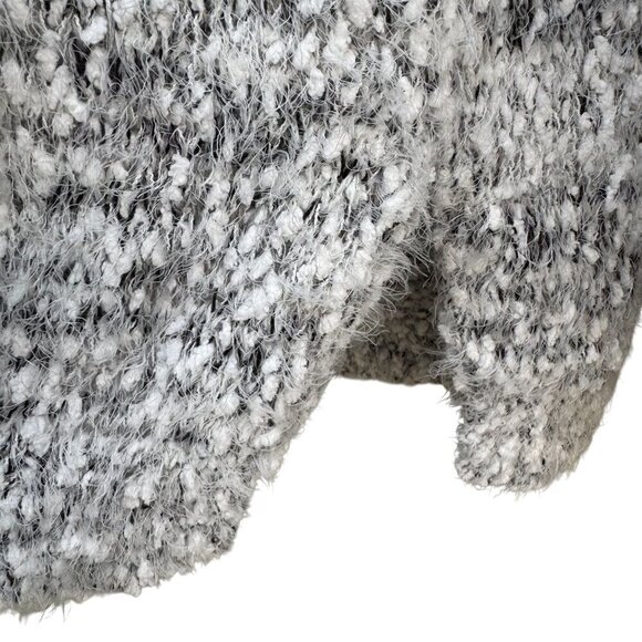 So Cozy Plush Textured Fuzzy Womens V Neck Long Sleeve Comfy Knit Sweater XL - Picture 3 of 8